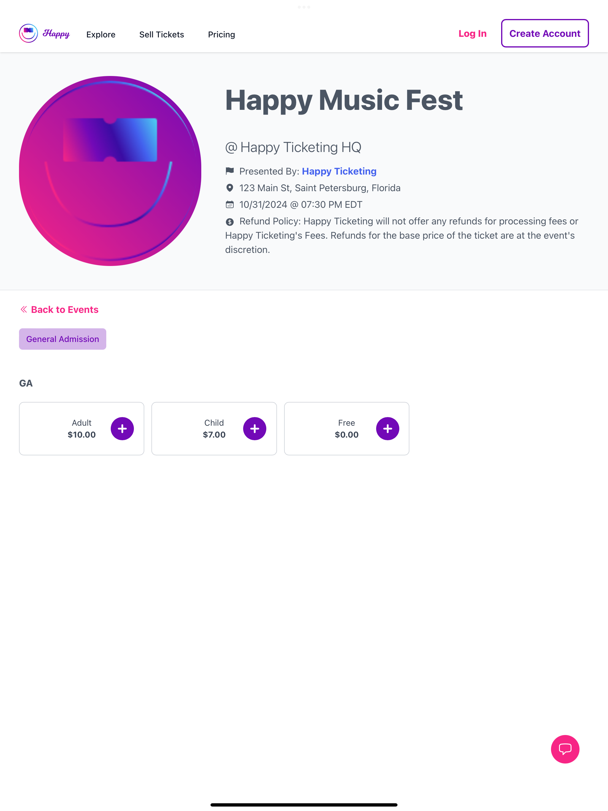 Happy Ticketing screenshot 10