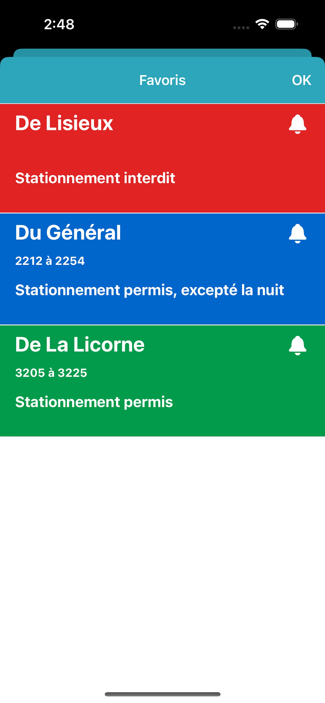 Stationnement Terrebonne