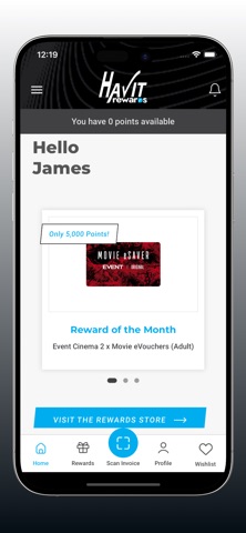 Havit Rewards screenshot