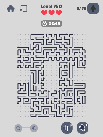 Arrow Escape Puzzle Game iPad screenshot