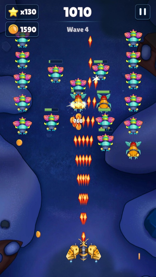 #2. ZomBees Rush (iOS) 由: Playin