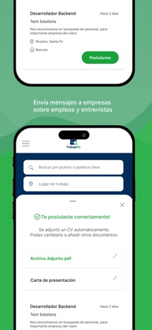 Trabajo Ya screenshot