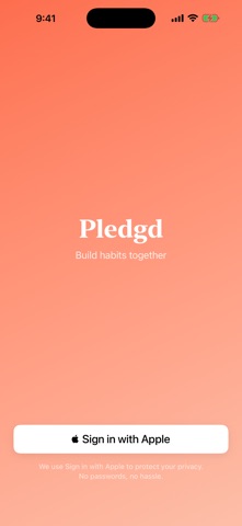 Pledgd Screenshot 1 of 5