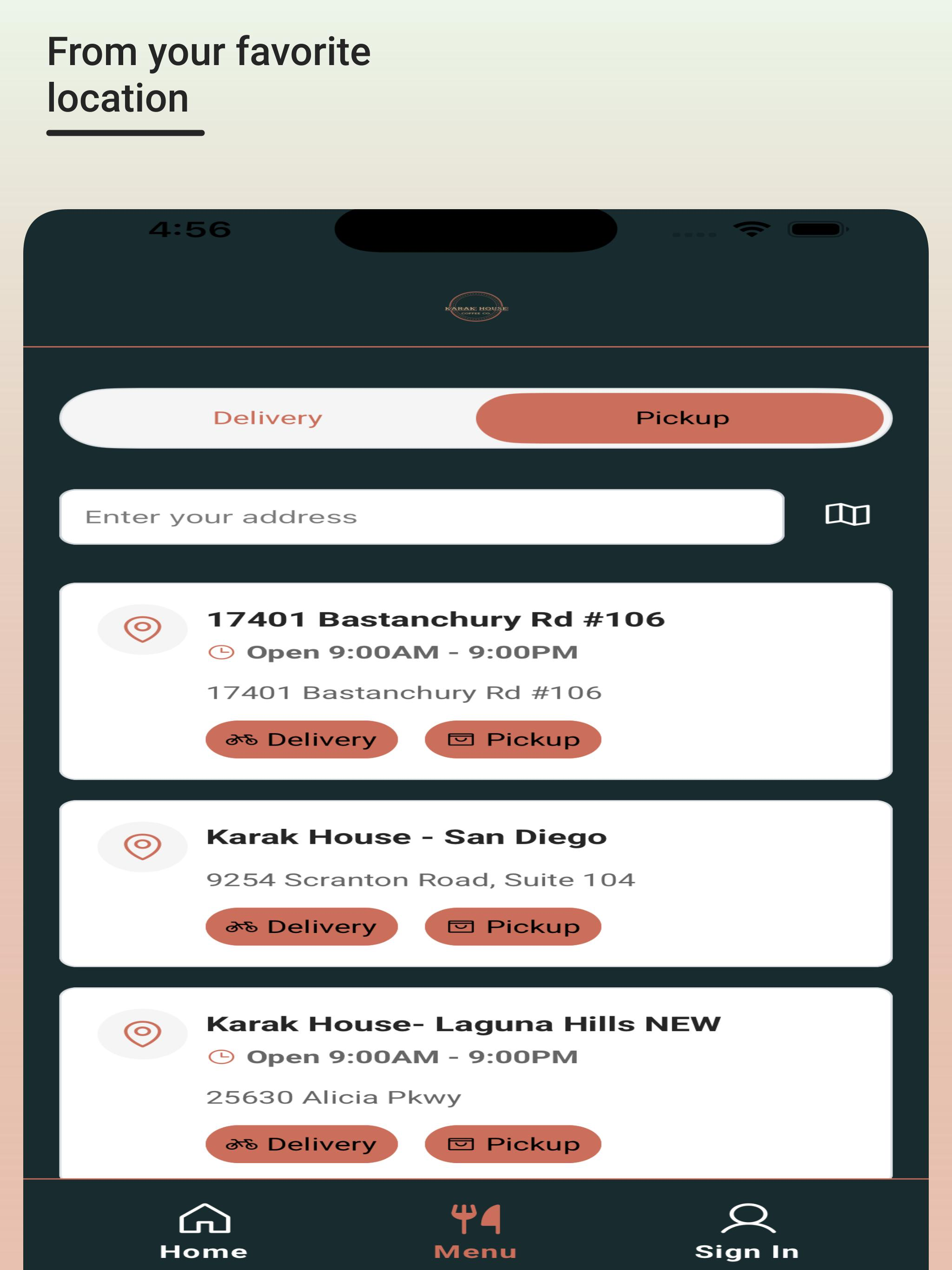 Karak House Coffee Co screenshot 8