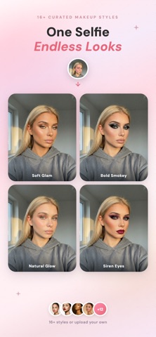 Glamify - AI Makeup Try On Screenshot 2 of 6