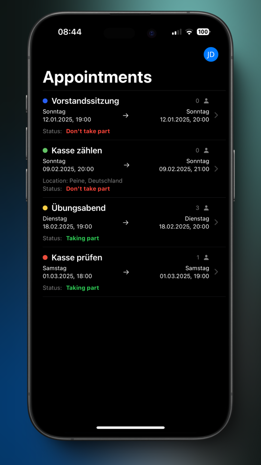 #1. Teamplanner: Event management (iOS) 由: Ferris Klingenberg