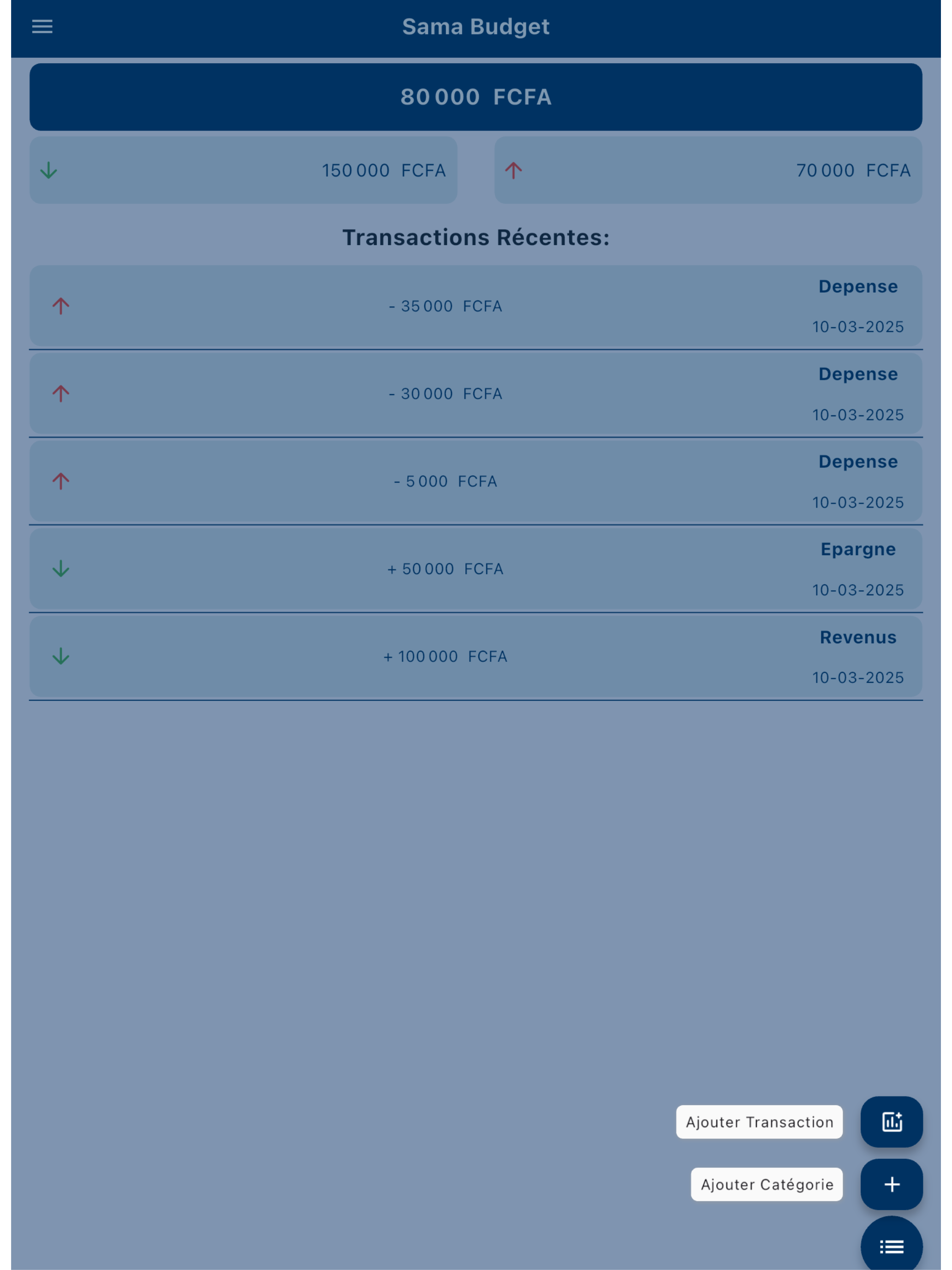 Sama Budget screenshot 9