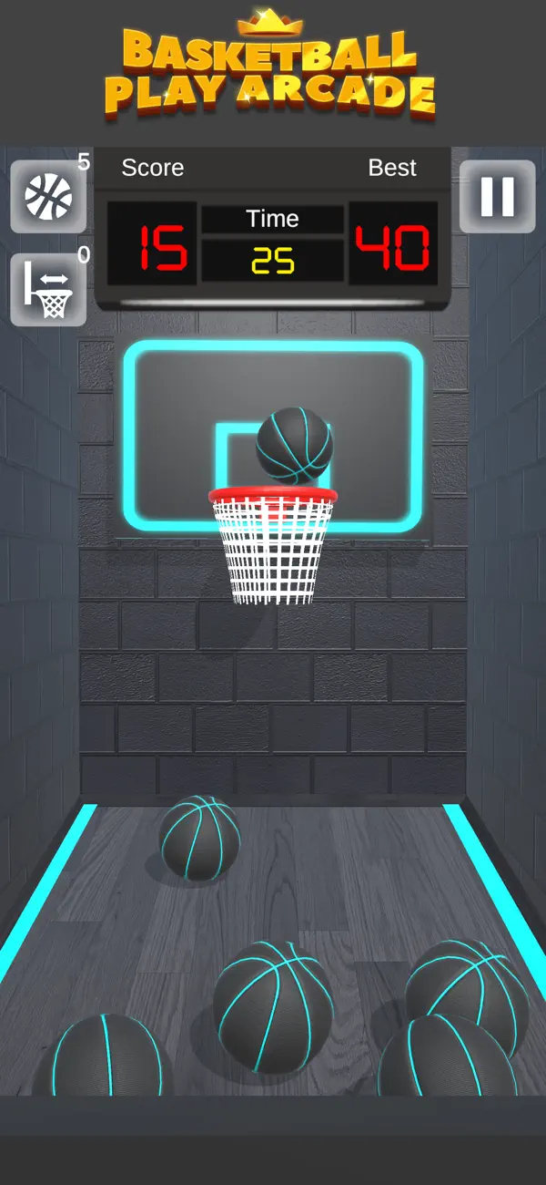 Screenshot #3 pour Basketball Play Arcade
