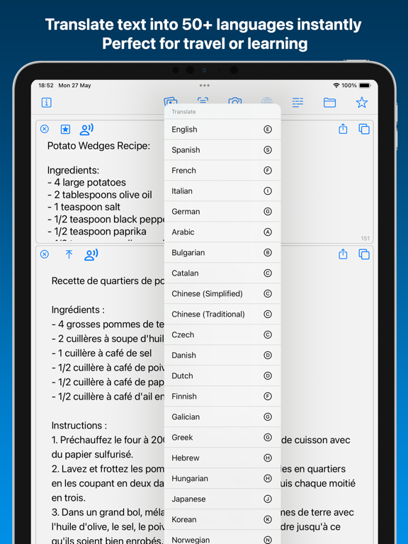 TLDR - AI Summarize, Summary iPad screenshot