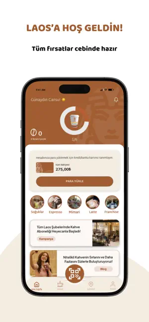 Laos Coffee iPhone screenshot 1