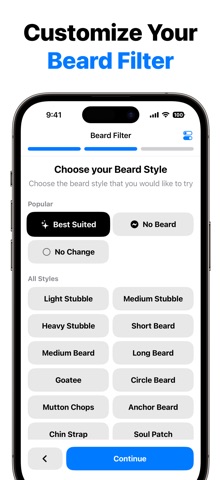 Beard Filter: Trimz iPhone screenshot