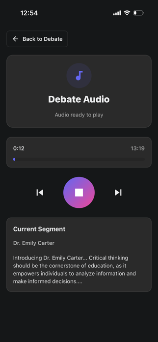 DebateAI.app Screenshot 6 of 8
