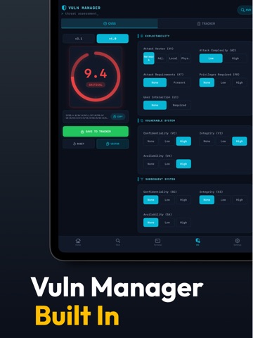 AuditEdge iPad screenshot