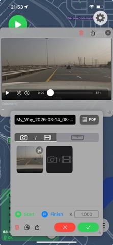 IRITracker Road Roughness screenshot