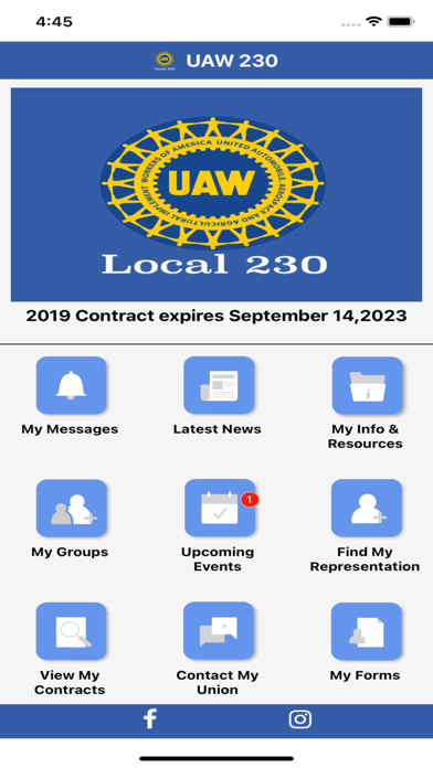 Screenshot 2 of UAW 230 App