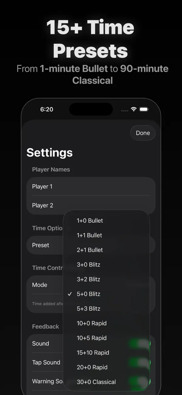 #4. Chess Timer & Clock (iOS) โดย: Mohammed Alsaleh