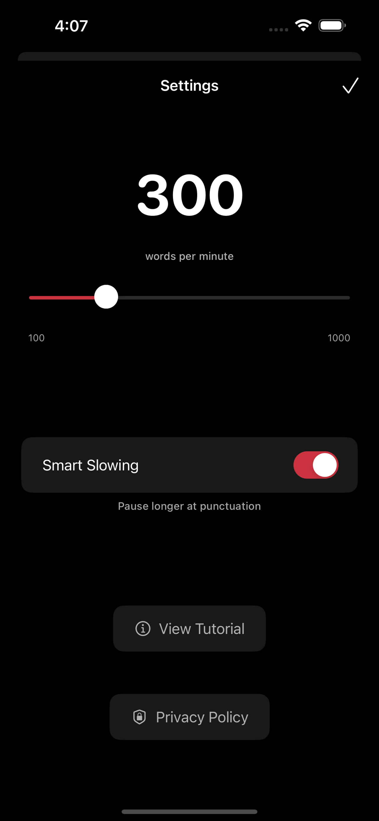 FocusWord - RSVP Reader