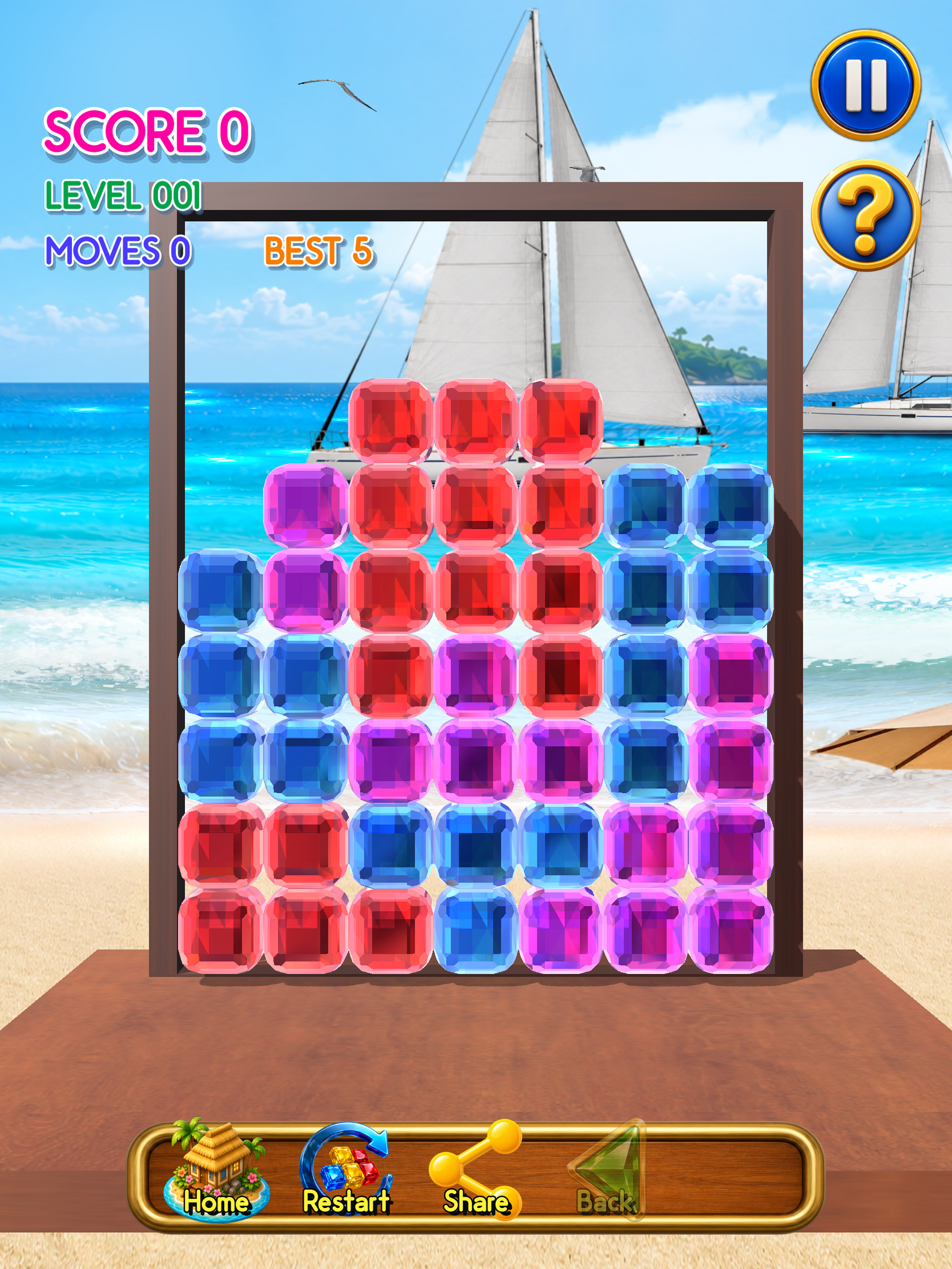 Gem Puzzle Island screenshot 16