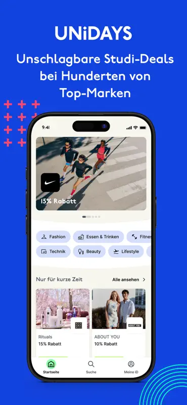 UNiDAYS: Studentenrabatte screenshot 1 of 8