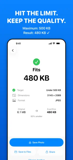 ExactSize: Photo Resizer screenshot 3