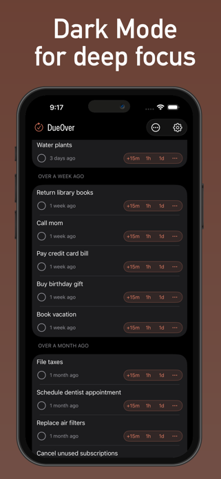 DueOver: Reminders Cleanup Screenshot 7 of 7