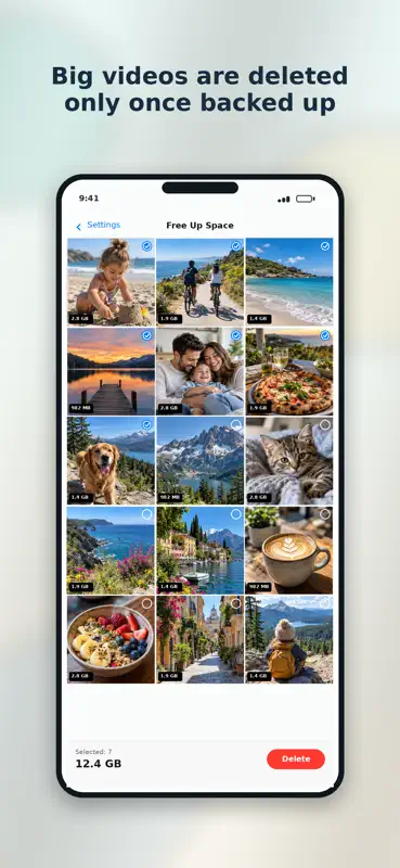 Lomorage: Free Up Photo Space screenshot 3 of 5