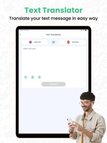 Translate Now, AI Translator iPad screenshot