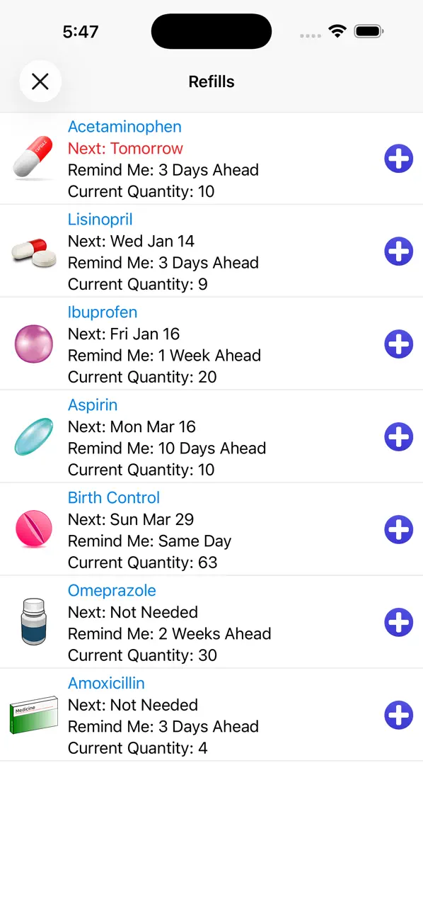 #6. Pill Reminder - All in One (iOS) Door: Sergio Licea
