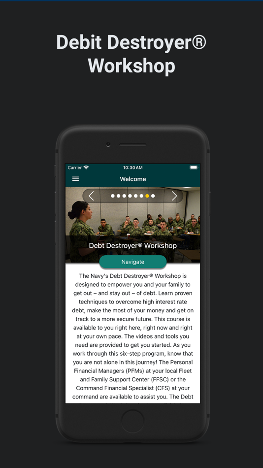 #5. MyNavy Financial Literacy (iOS) Av: Program Executive Office for Enterprise Information Systems, Sea Warrior Program