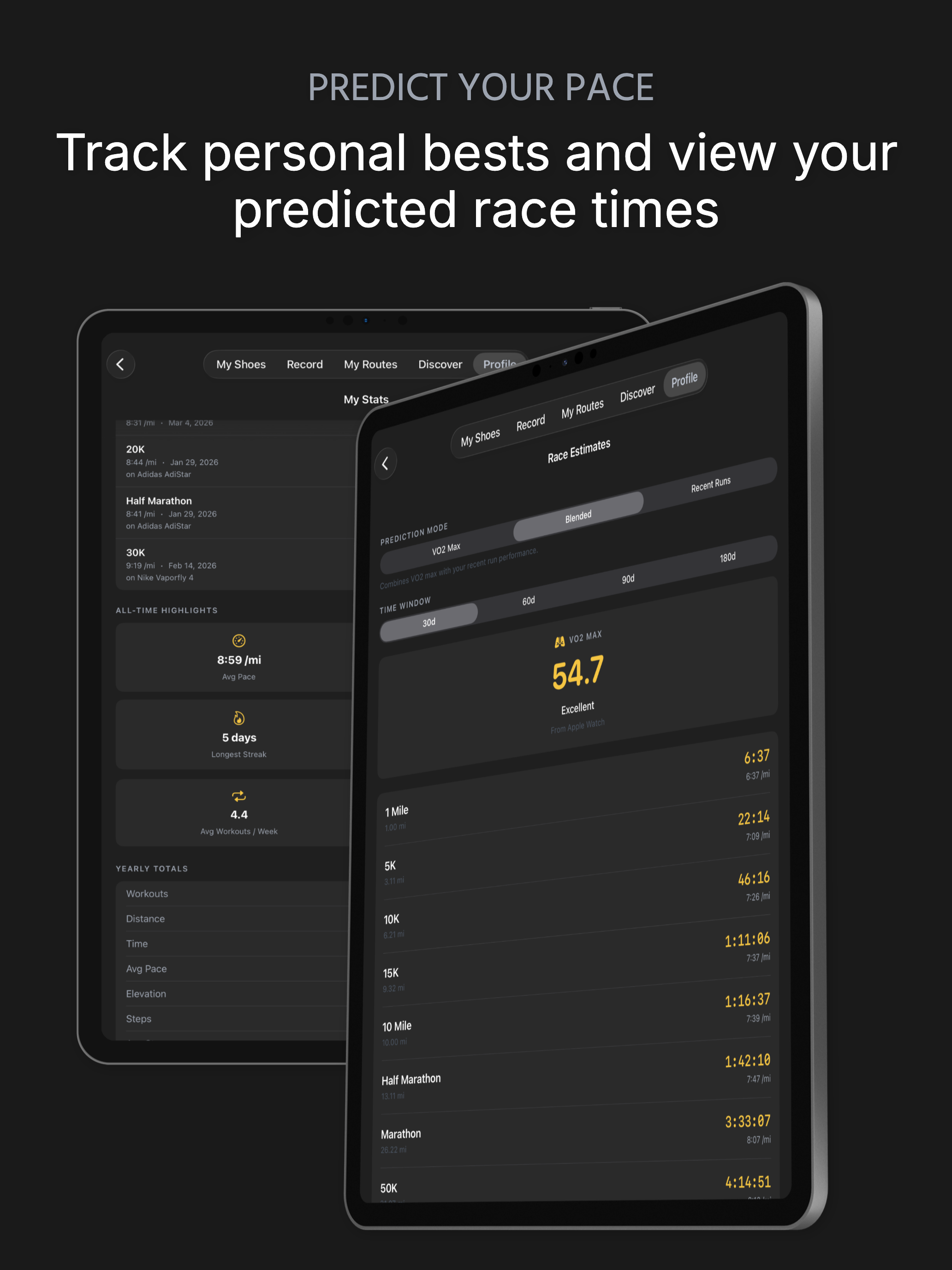 Glide: Run & Shoe Tracker