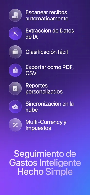 Recibos Inteligentes: Escáner screenshot 3 of 6