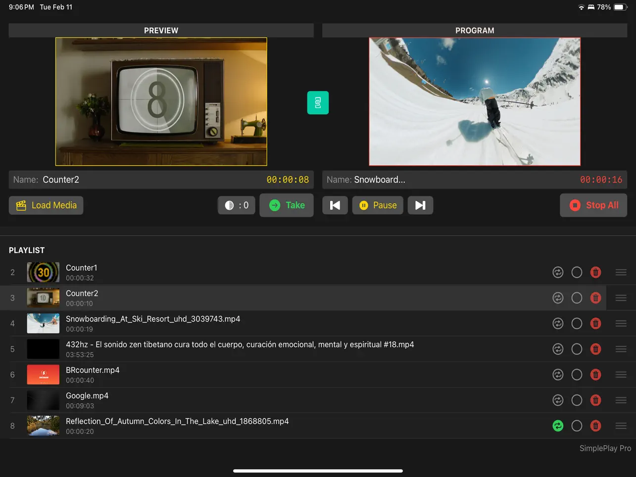 Screenshot #4 pour SimplePlayPro