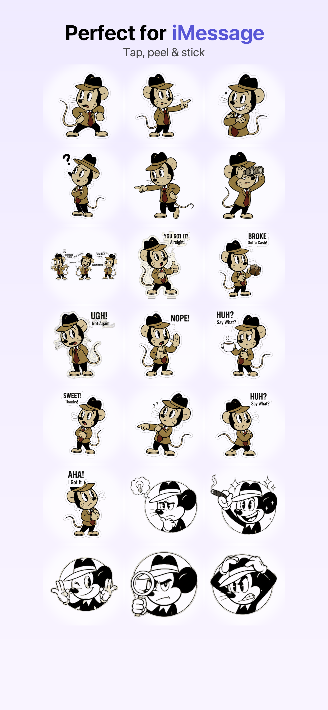 Mouse PI Stickers screenshot 3