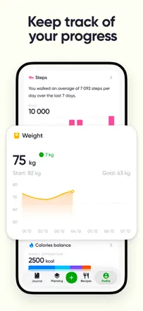 Nutrition Coach : capture d’écran 2 sur 8