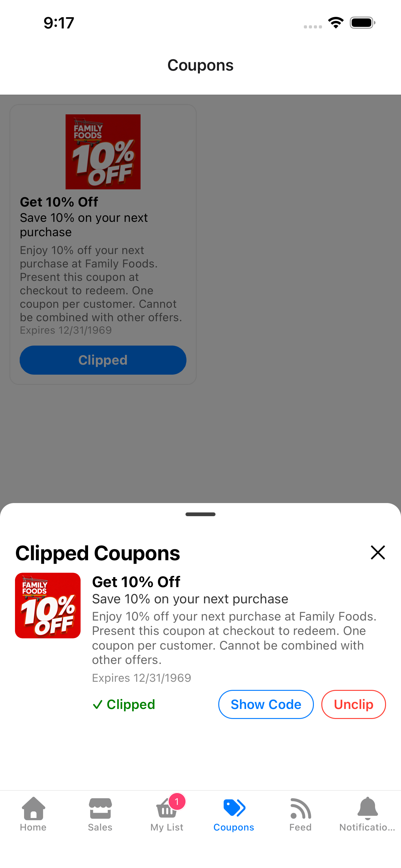 Family Foods Markets screenshot 5
