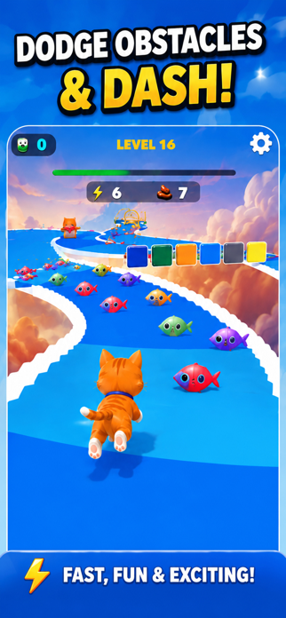 Cat Chase: Cute Escape Screenshot 2 of 4