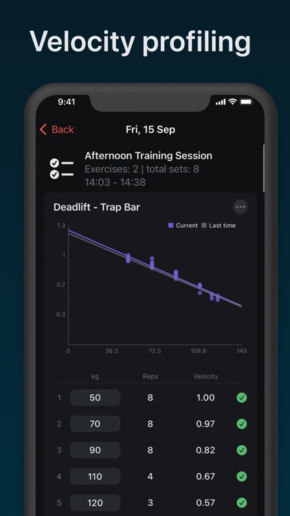 Metric VBT: Workout planner screenshot-7