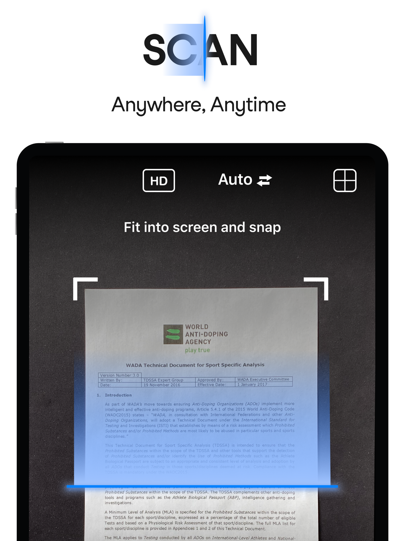 Scanner App - Scan PDF & Docs screenshot 1