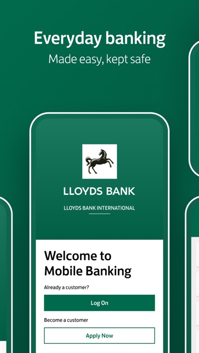 Lloyds Bank International Screenshot