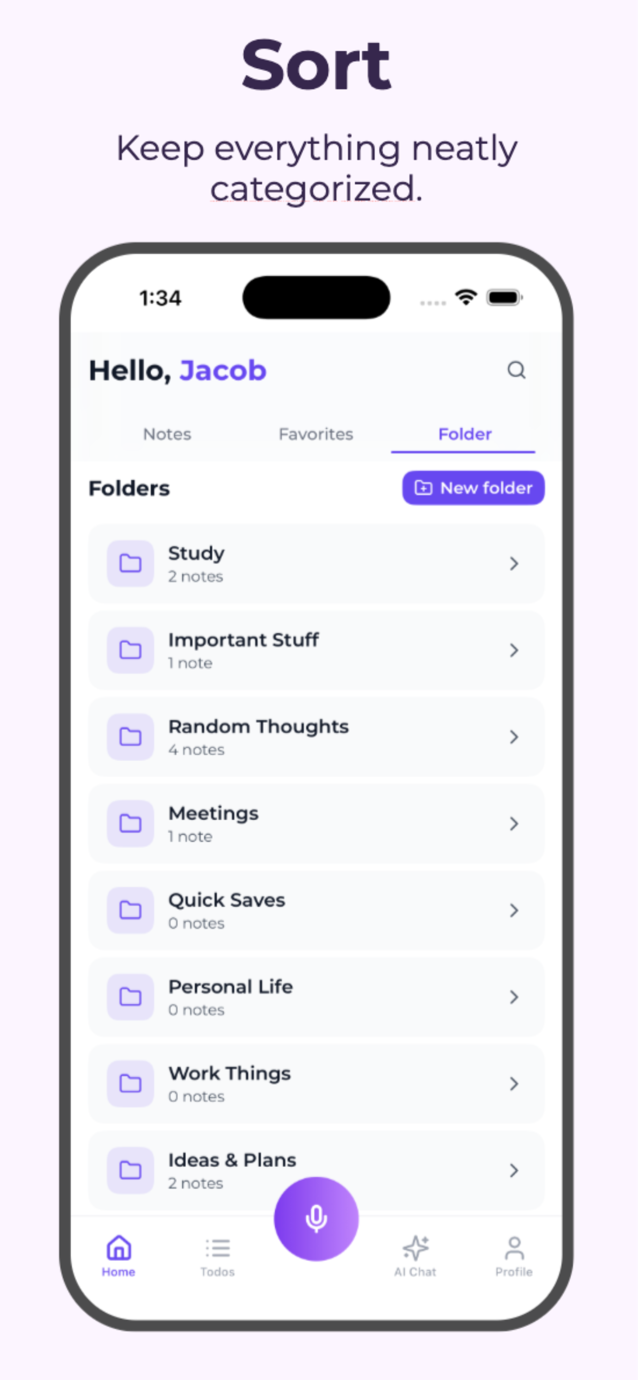Voice Notes Lab: AI Notes screenshot 7