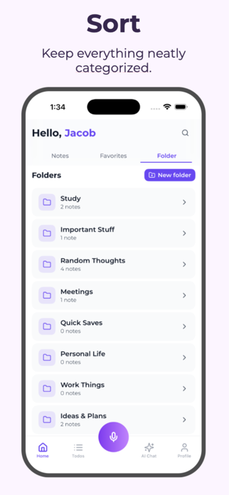 Voice Notes Lab: AI Notes Screenshot 7 of 7