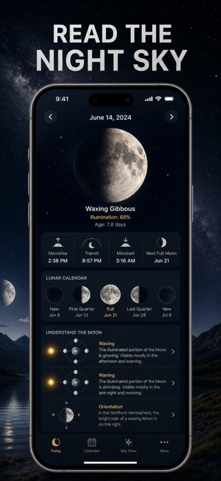 Moon Phase Tracker & Cycle Screenshot 8 of 10