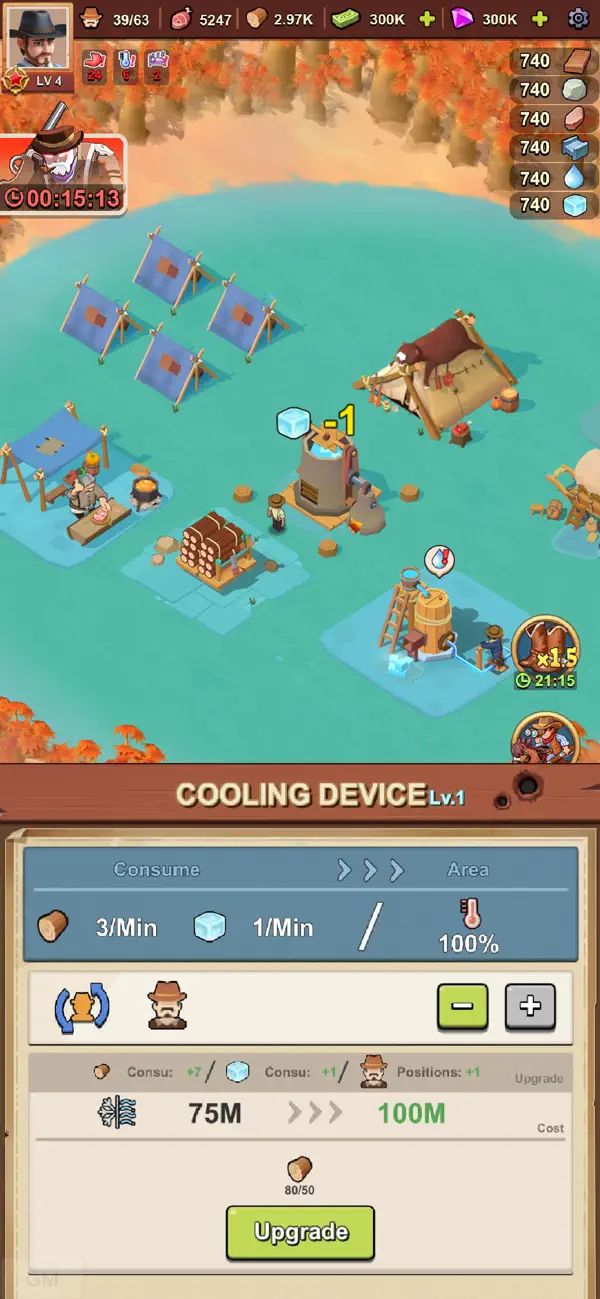 West Survivor iOS Mod IPA screenshot 3 - iOS game interface