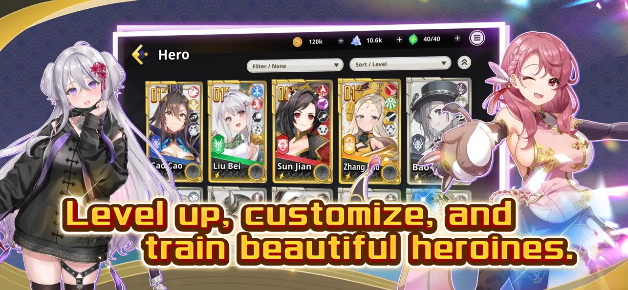 Changokushi! Heroes Hack screenshot 3 - game app interface