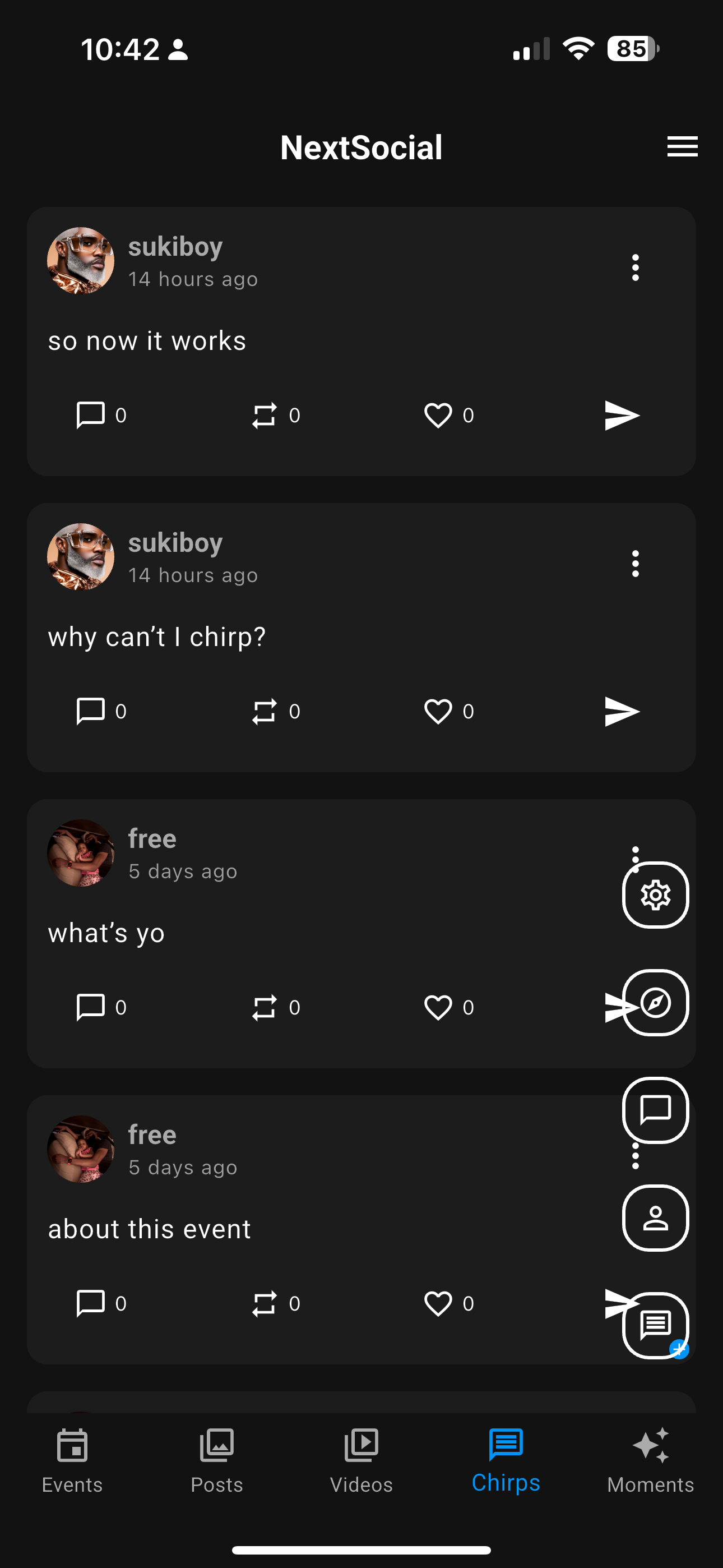 Next Social App
