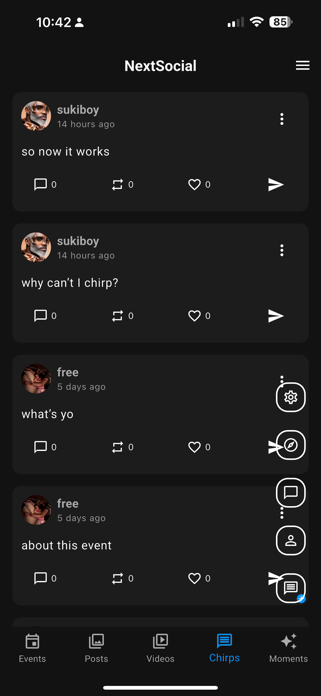 Next Social App Screenshot 6 of 10