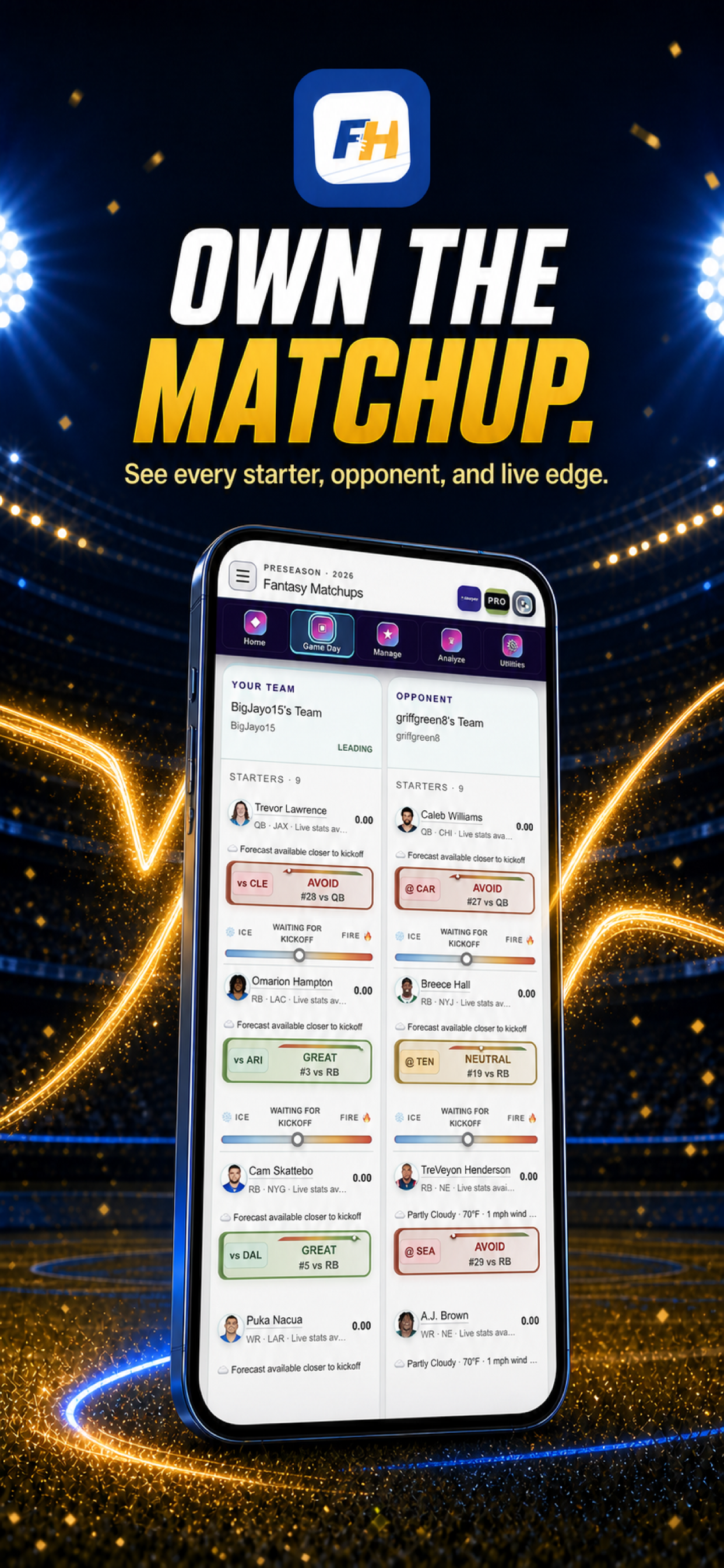 Fantasy Hub: FF League Manager screenshot 5