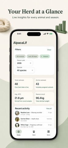 Alpaca & Llama Herd Manager Screenshot 2 of 5