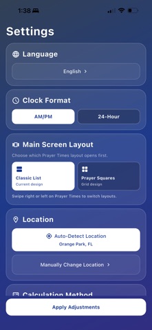 Prayer Times - Full Athan Screenshot 8 of 10