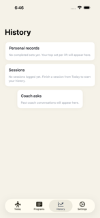 GymPRCoach screenshot 4